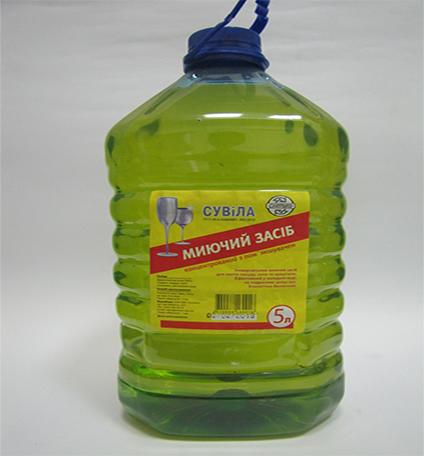 Моющее средство для мытья посуды Сувила 5л Моющее средство для мытья посуды Сувила 5л