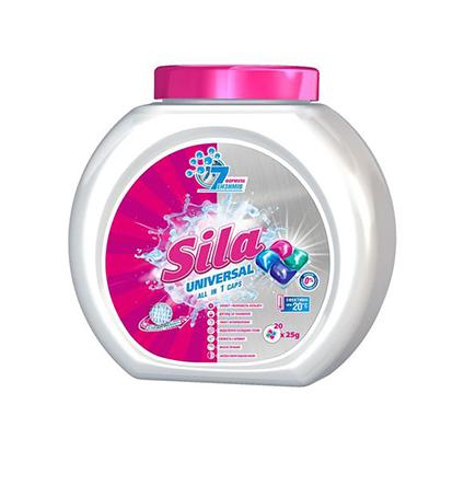 Капсулы для стирки белья Sila 20шт Капсулы для стирки белья Sila 20шт