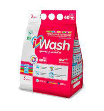 Пральний порошок iWash Universal 3кг Пральний порошок iWash Universal 3кг
