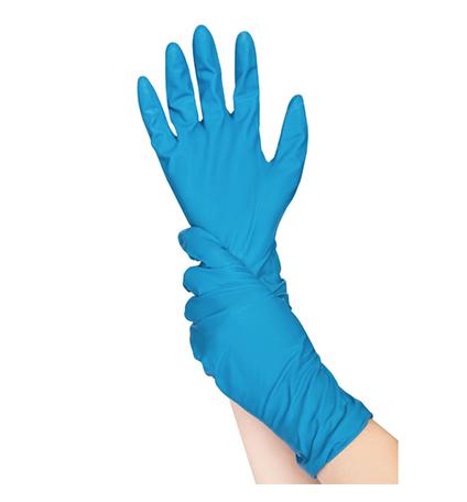 Перчатки латексные синие Амбуплюс разм. XL Перчатки латексные синие Амбуплюс разм. XL